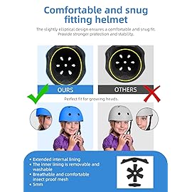 XJD Toddler Bike Helmet for Baby/Infant 1-5 Years Old, Adjustable Skateboard Helmet for Kids Boys Girls (Blue, X-Small: 17.5-19.5/ 3-5years)