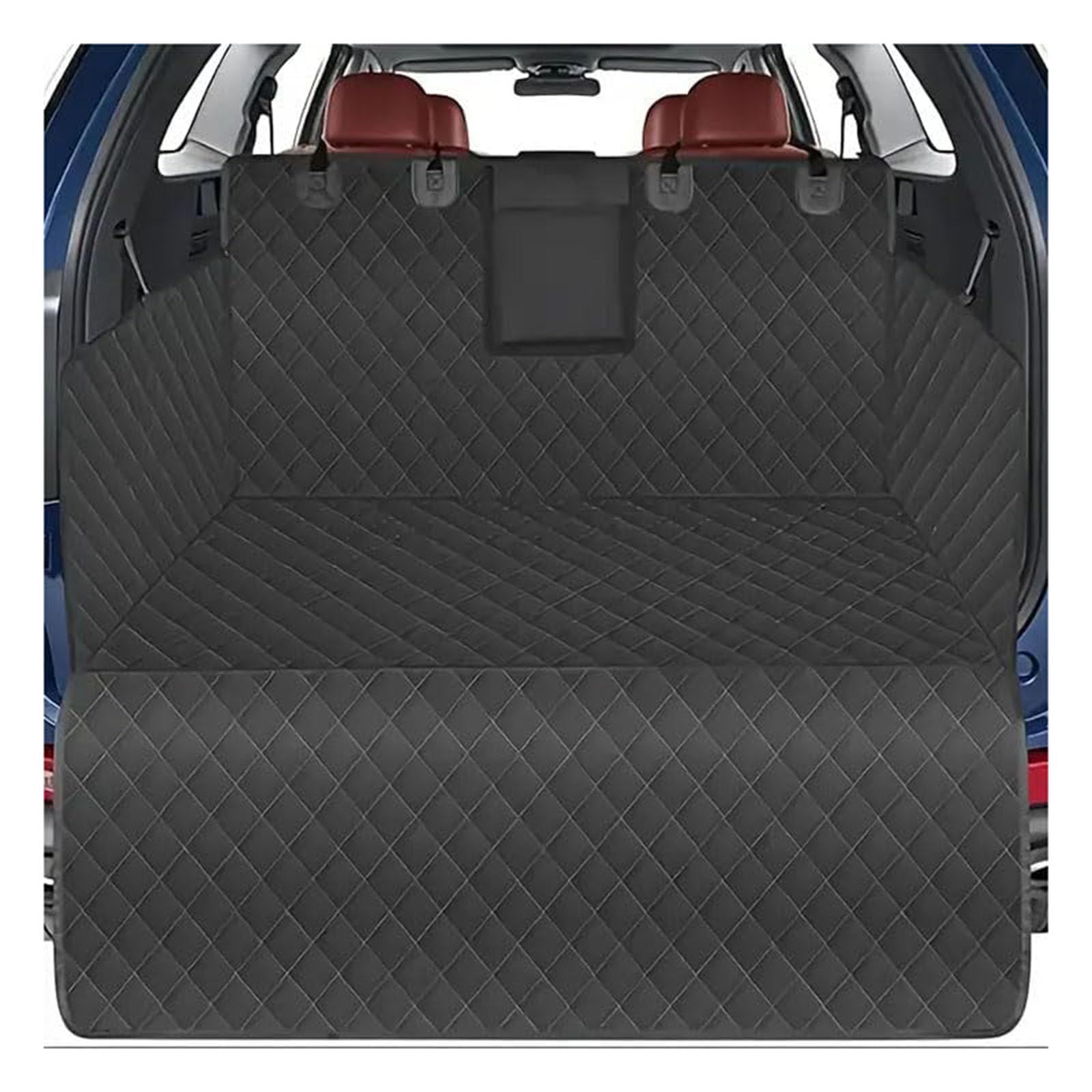 Telo Auto per Cani Bagagliaio per Jeep Compass 2017-2022 2023 2024 2025 Custodia per Baule Auto Cani Antistrappo e Impermeabile con Protezione Laterale