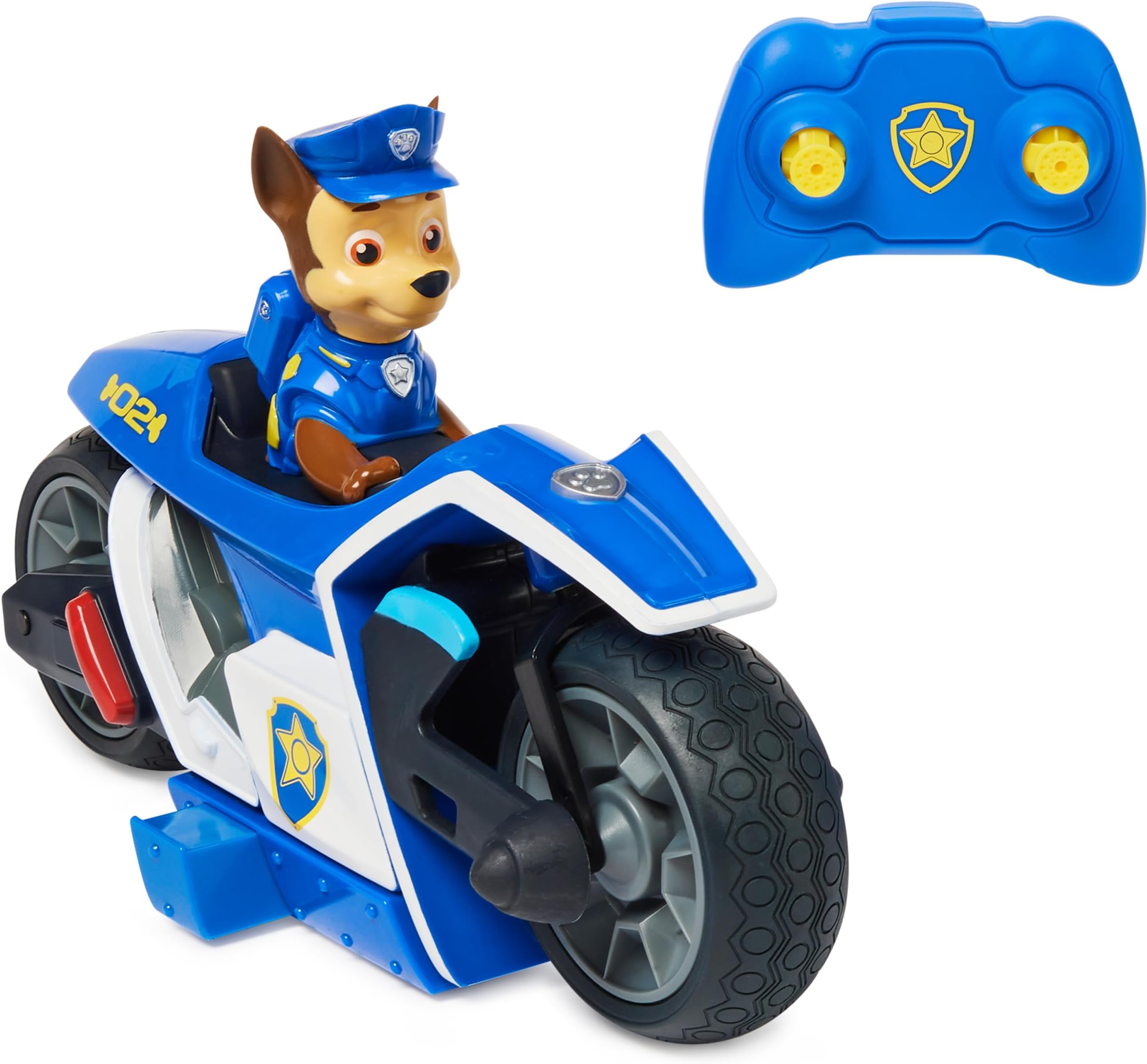 Paw Patrol, Chase RC Movie Motorcycle, Remote Control Car