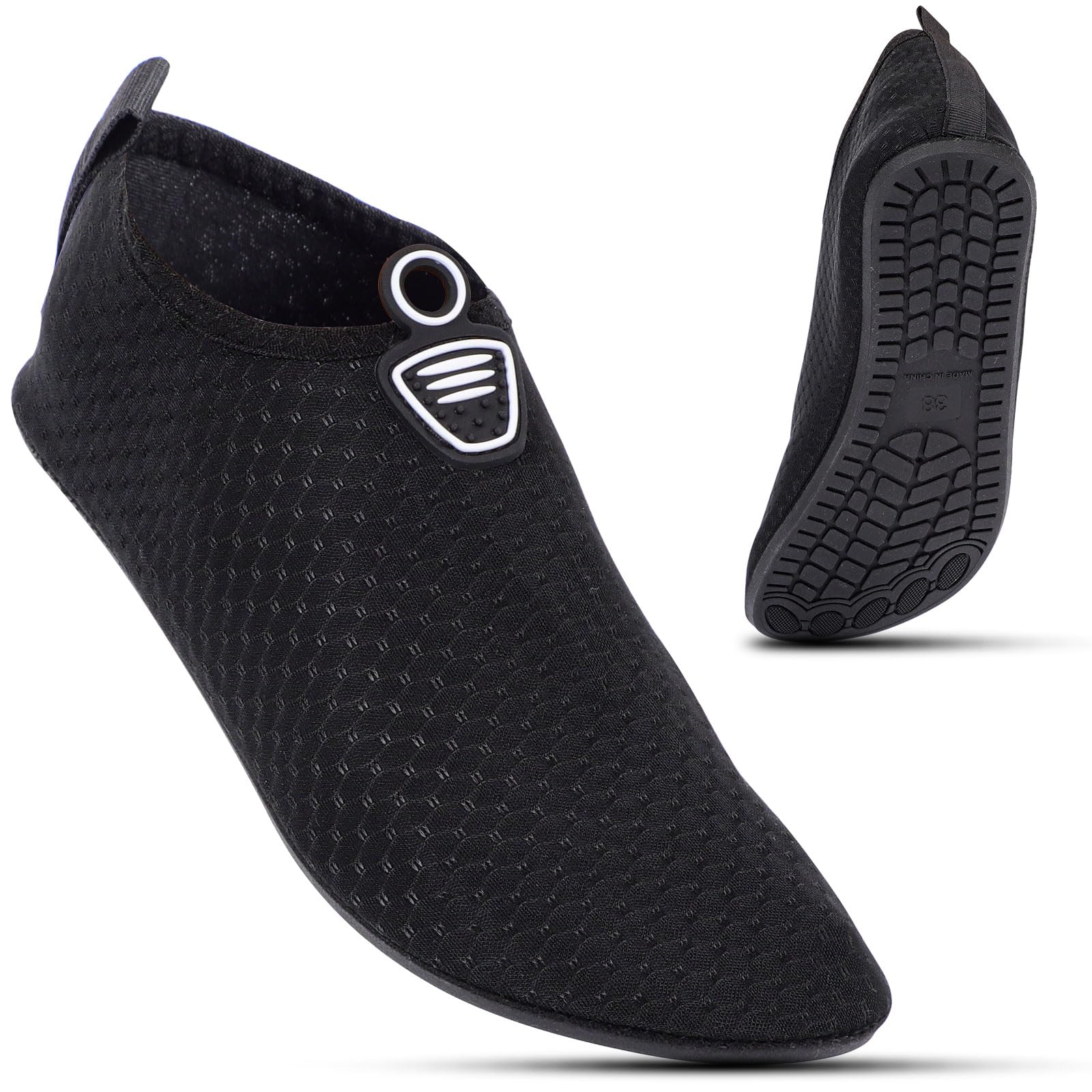 Beach Shoes Water Shoes Women Men Quick Dry Sea Shoe Breathable Aqua Swim Shoe Lightweight Barefoot