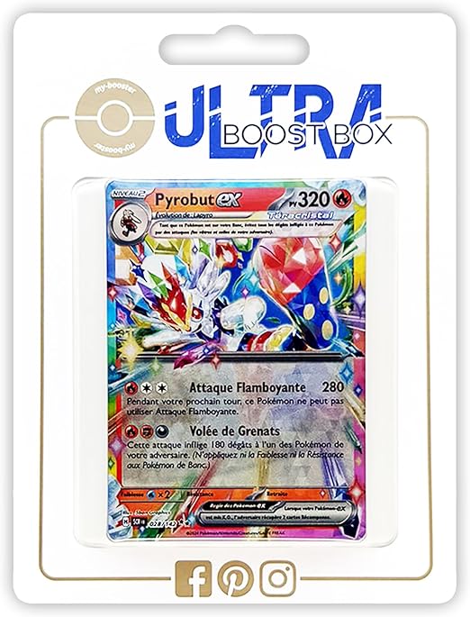 Carte Pokémon Voltali Ex 030/131 - Évolutions Prismatiques