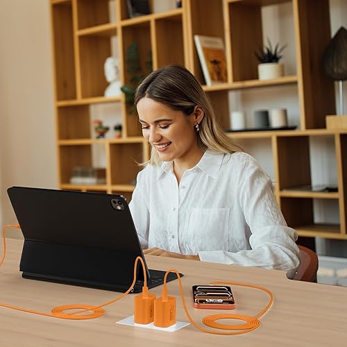 Miniatura 6 de Phone 17 Pro Max Cargador de carga rápida, 40 W USB C cargador de teléfono rápido con cable de carga tipo C de 10 pies de largo para iPhone 17 16 15