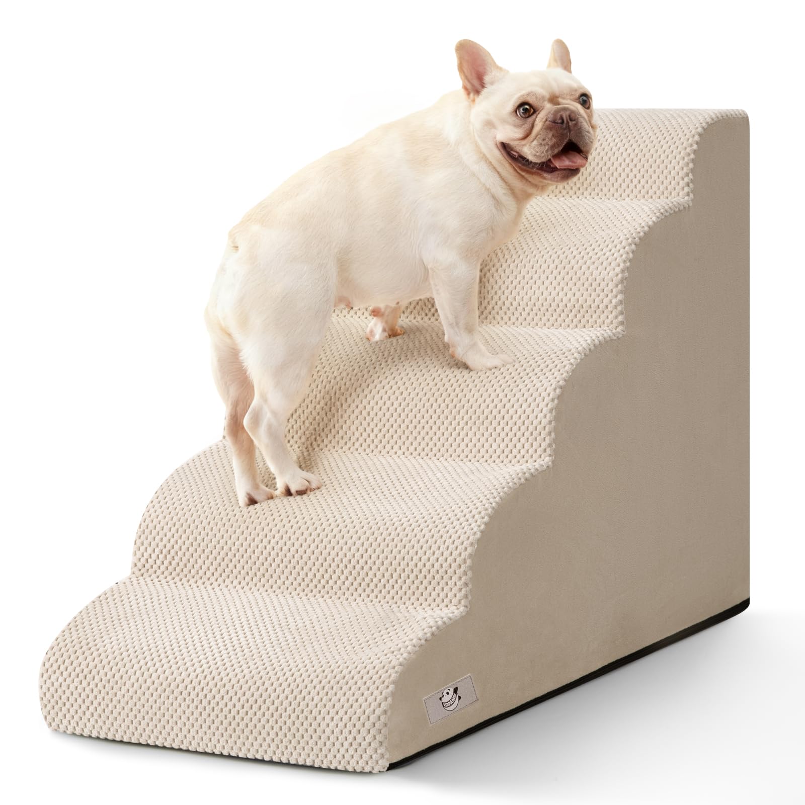 Airpanda 5-Step Dog Stairs Beige