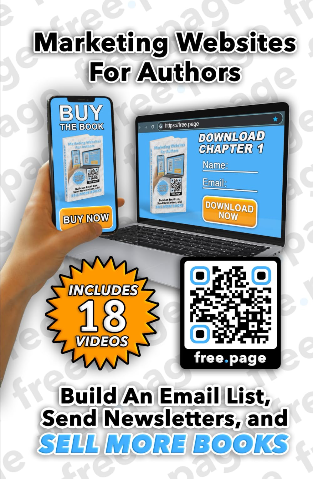 Marketing Websites For Authors: Build An Email List, Send Newsletters, and Sell More Books