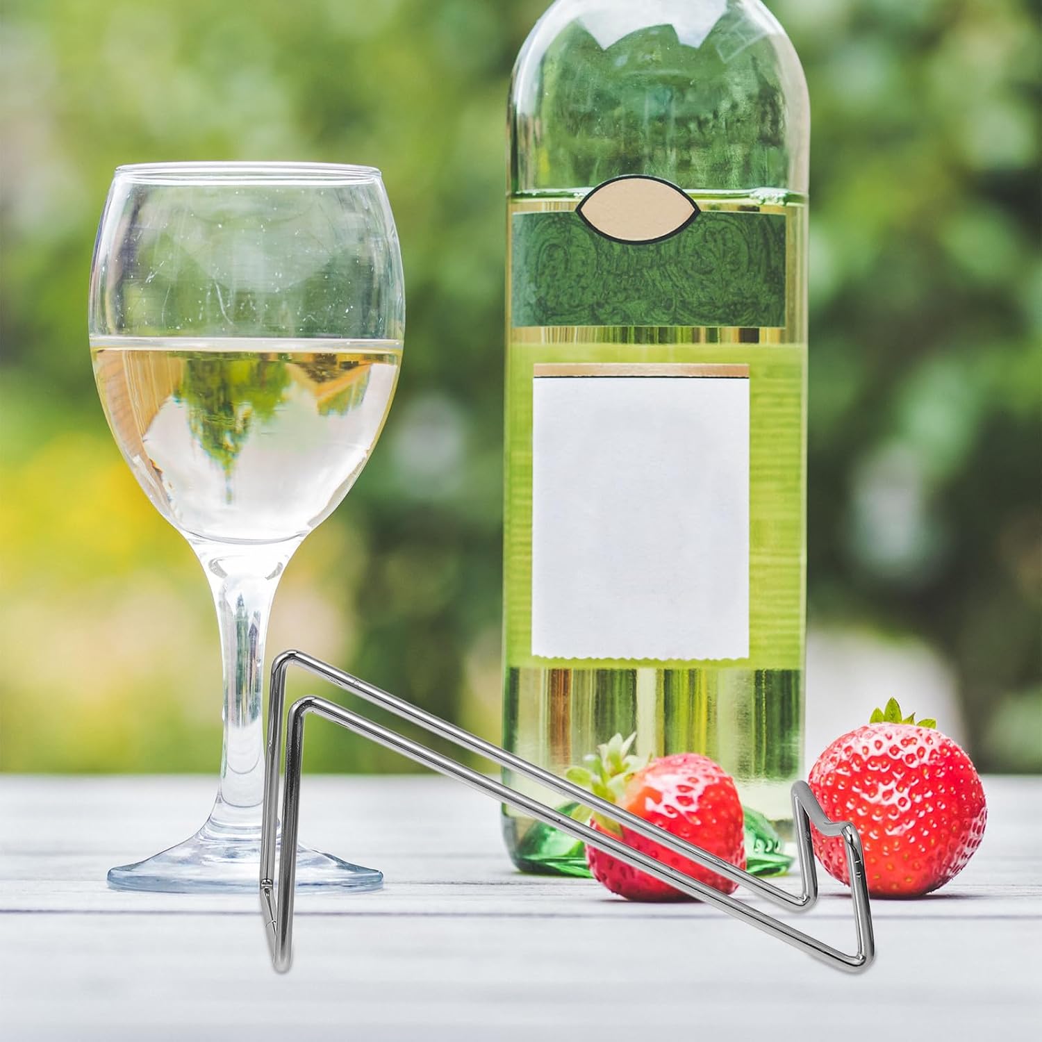 4pcs Modern Iron Wine Storage Rack Bottle Holder