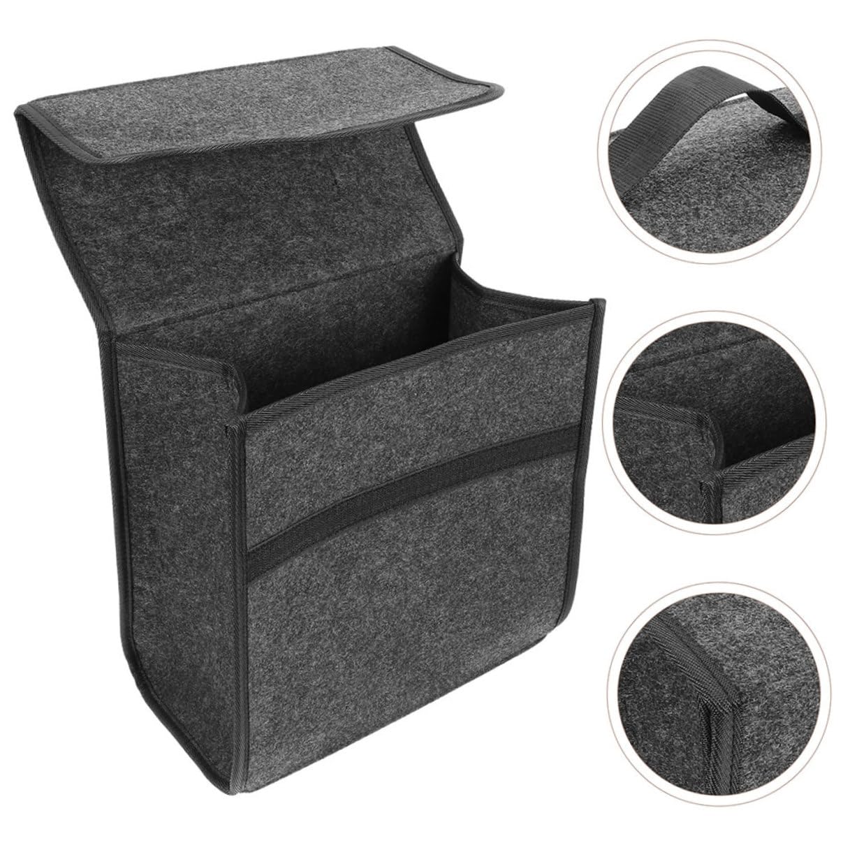 Organizador de Maletero de Coche de Fieltro Plegable 2 Piezas