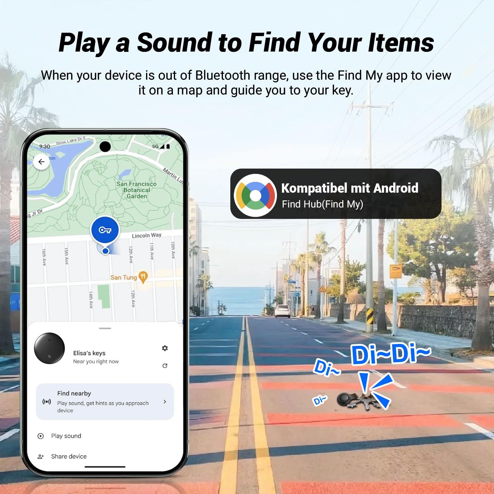 Android Tracker Car, Portable Tracker Compatible With Google App[Find - View #2