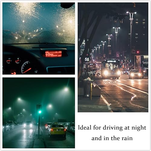 Miniatura 6 de D Lolylad Clip on Polarized Night Vision Driving Glasses, Over Prescription Glasse - Clip on Compact Non-Flip Up