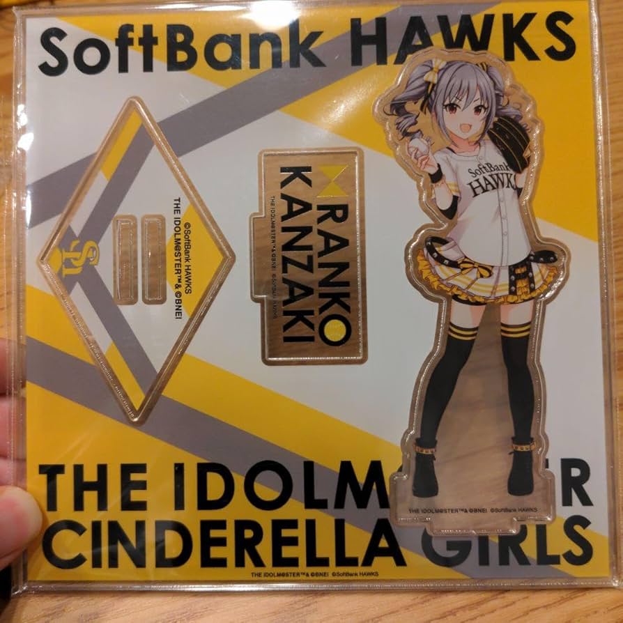 進撃の巨人　福岡ソフトバンクホークス　アクリルスタンド