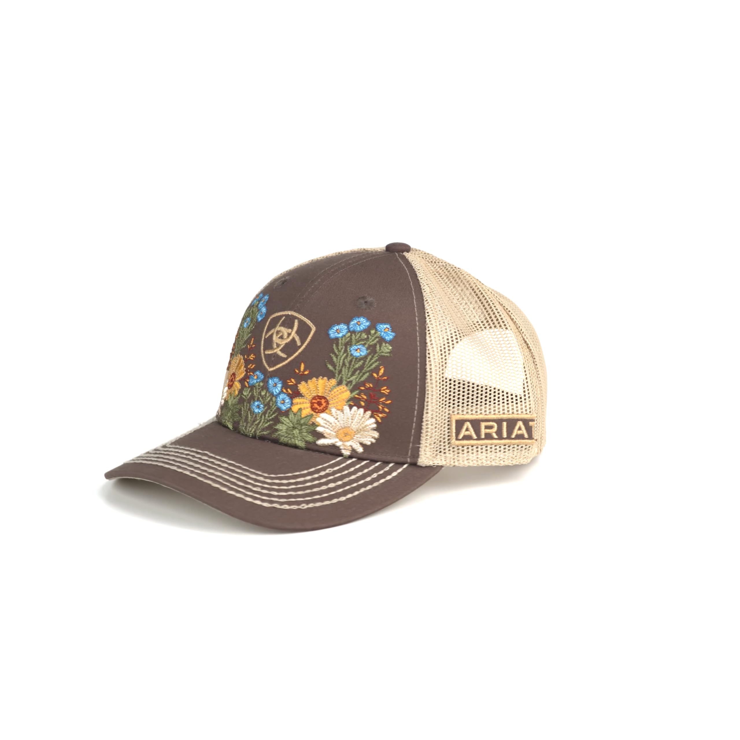 ARIAT Womens Vintage Flowers Cap Brown