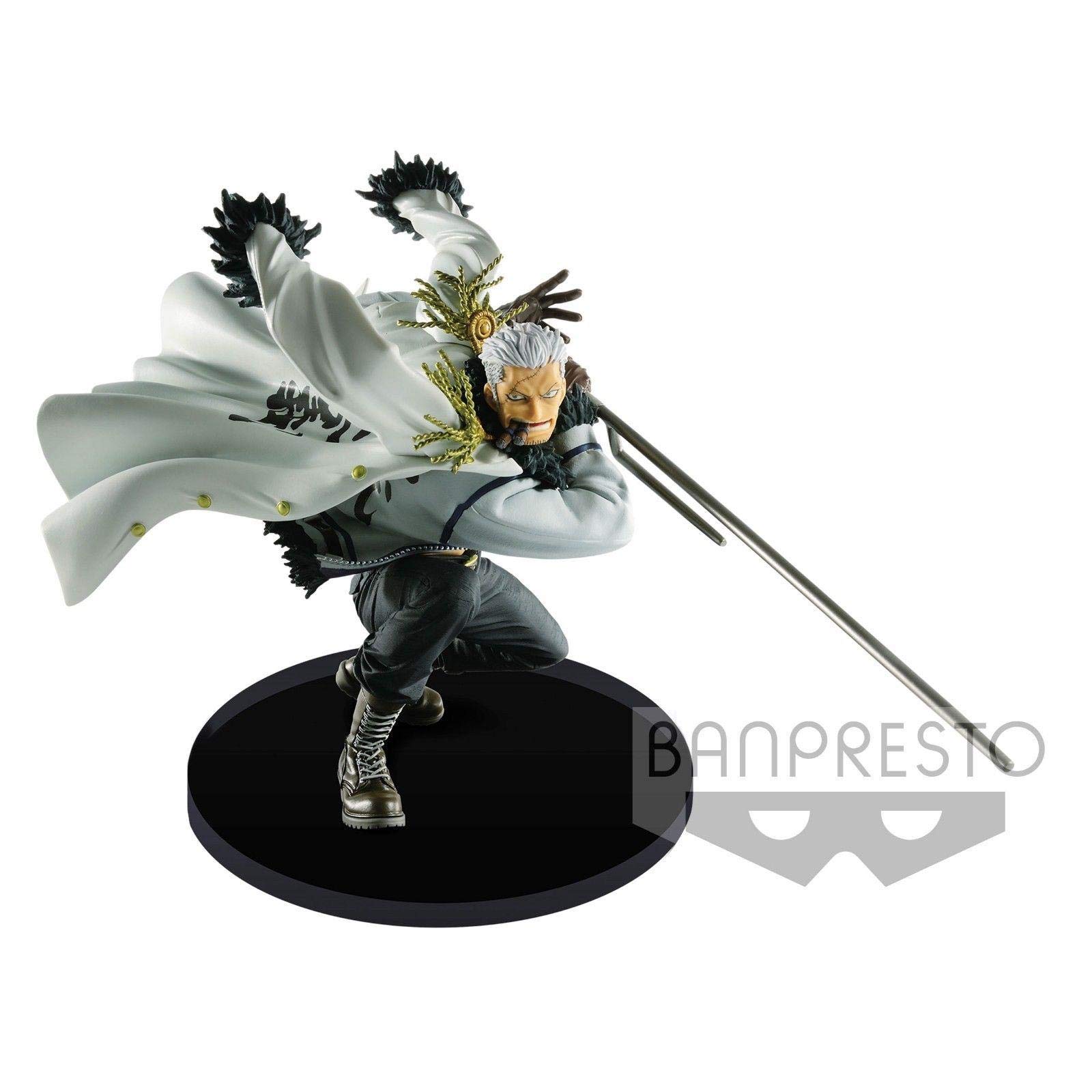 Banpresto 26347 - Scultures Big Zoukeio 6 Vol.5 One Piece Smoker Statua, 13 cm