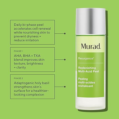 Miniatura 2 de Murad Resurgence AHA/BHA - Exfoliación de ácido salicílico y glicólico Resurgence AHA/BHA, exfoliación facial renovadora de la piel, tratamiento
