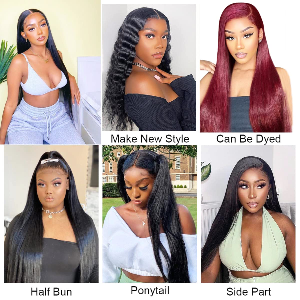 Straight Lace Closure Human Hair 18 Inch HD Lace Closure Free Part Brazilian Virgin Hair 4x4 Straight Transparent Pre Plucked with Baby Hair
