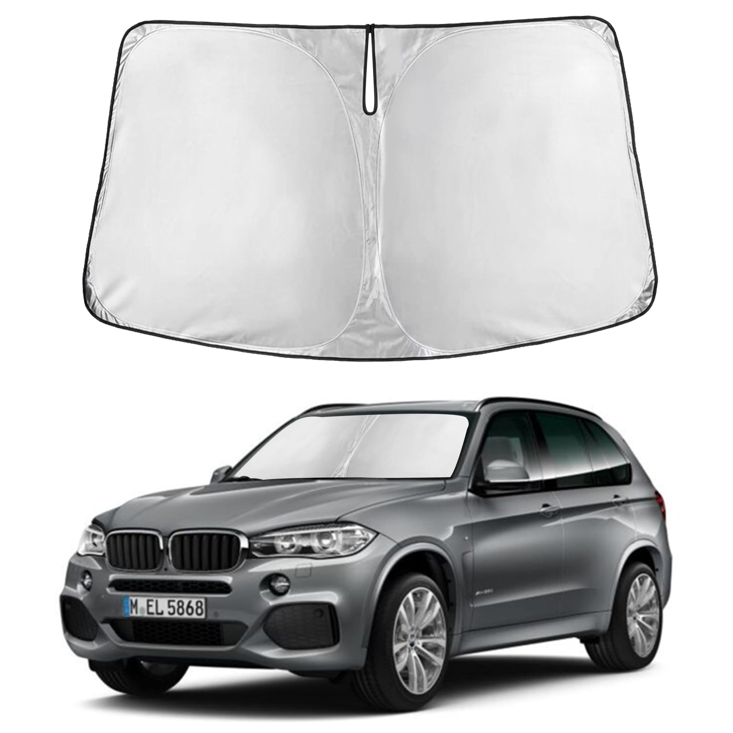 Autovir Windshields Sun Shade Fit for 2014-2016 2017 2018 BMW X5