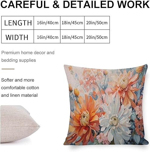 Miniatura 9 de Funda de cojín de lino con diseño elegante de mármol, diseño de textura elegante, con árbol cubierto sobre fondo azul, funda de almohada protectora