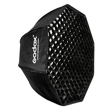 SB-UE 80cm / 31.5in Portable Octagon Honeycomb Grid Umbrella Softbox with Bowens Mount for Speedlite
