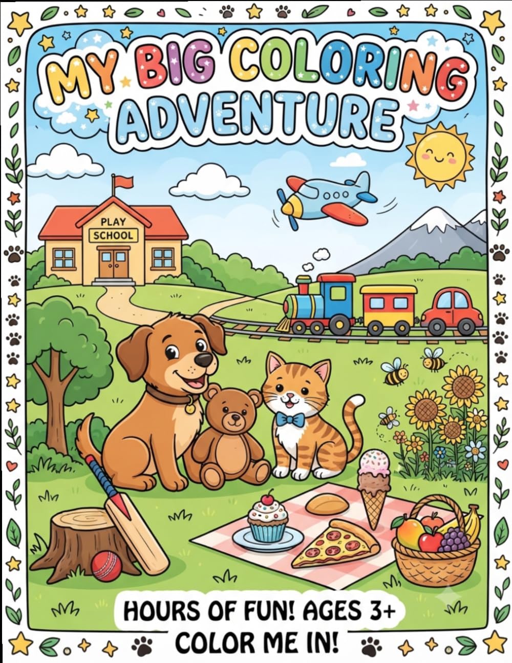 MY BIG COLORING ADVENTURE