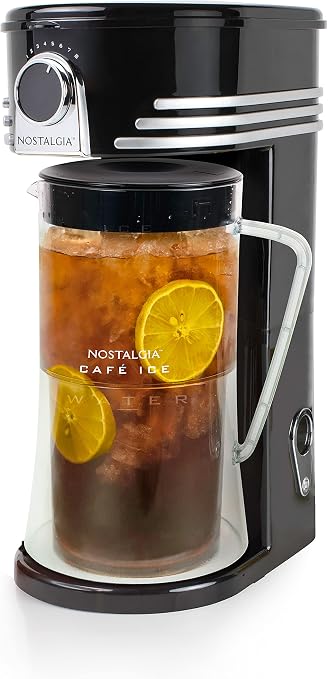 Nostalgia 3-Quart Iced Tea & Coffee Brewing System With Double-Insulated