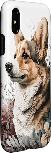 Miniatura 9 de Funda estética para perros para iPhone 11 Pro con diseño de acuarela de Corgi