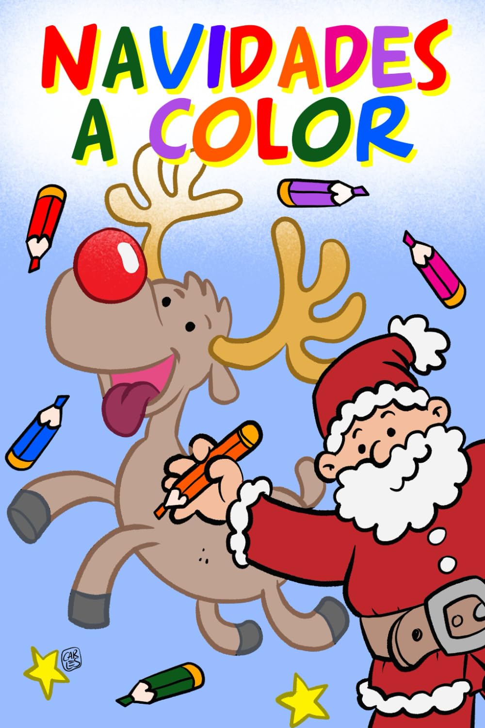 Navidades a color (Pinta y colorea)