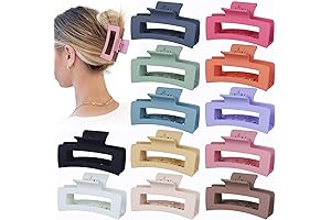 Sisiaipu 12 Pcs Claw Clips: Perfect Hairgrip Solution for Any Hair Type