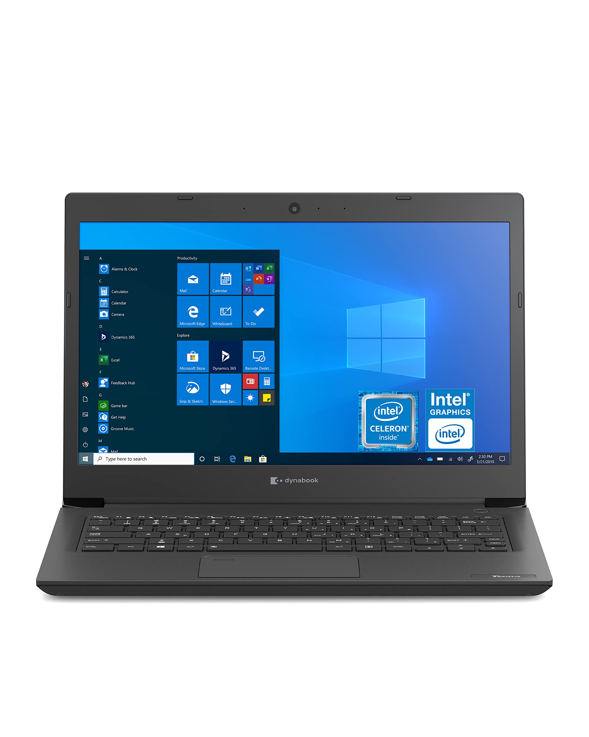 Amazon.com: dynabook Tecra portátil, Intel Celeron 5205U, 4 GB de