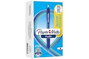 Paper Mate Profile 1.4B Blue Ballpoint Pen