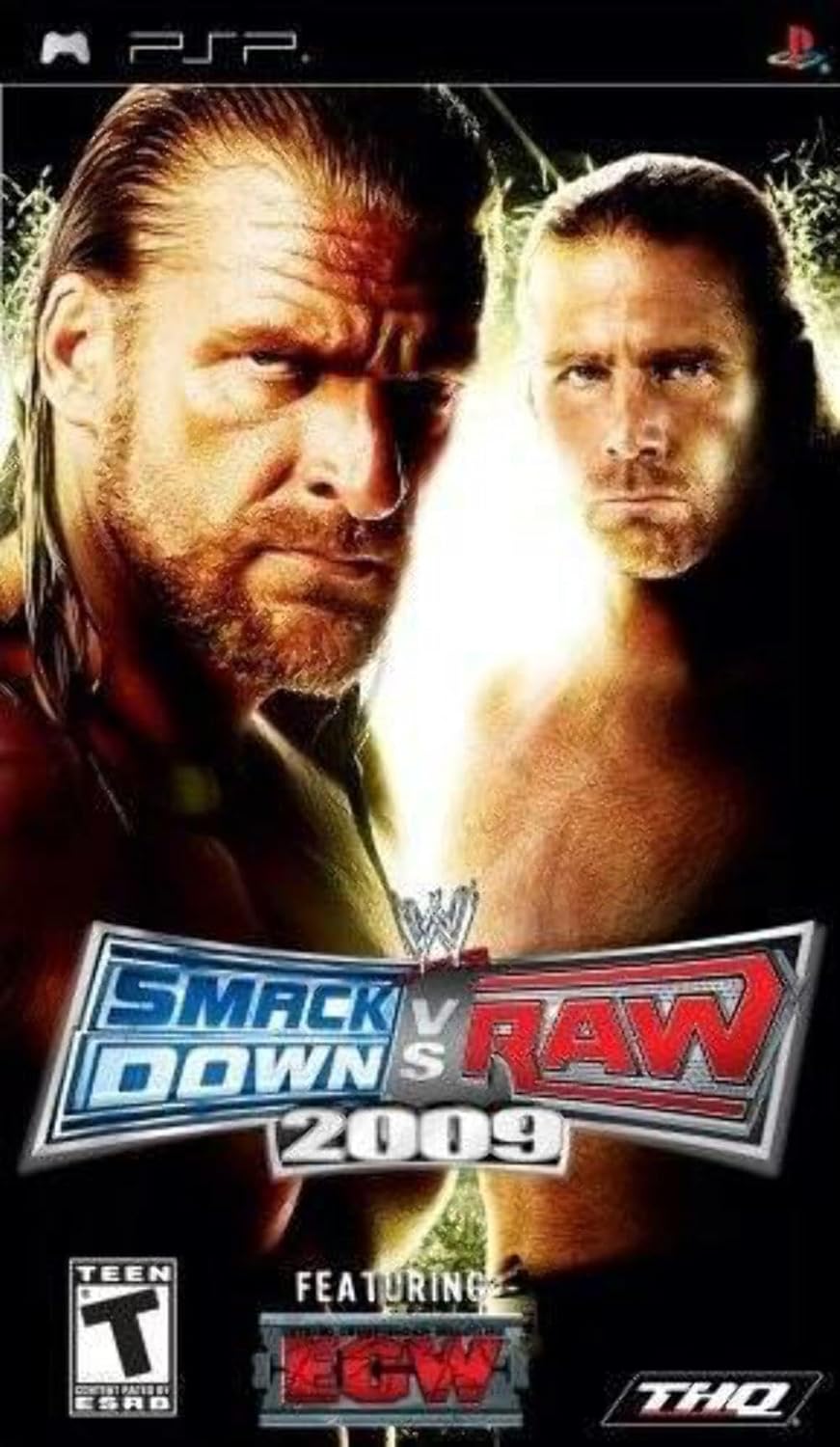 WWE SmackDown vs. Raw 2009 - Sony PSP (Renewed)