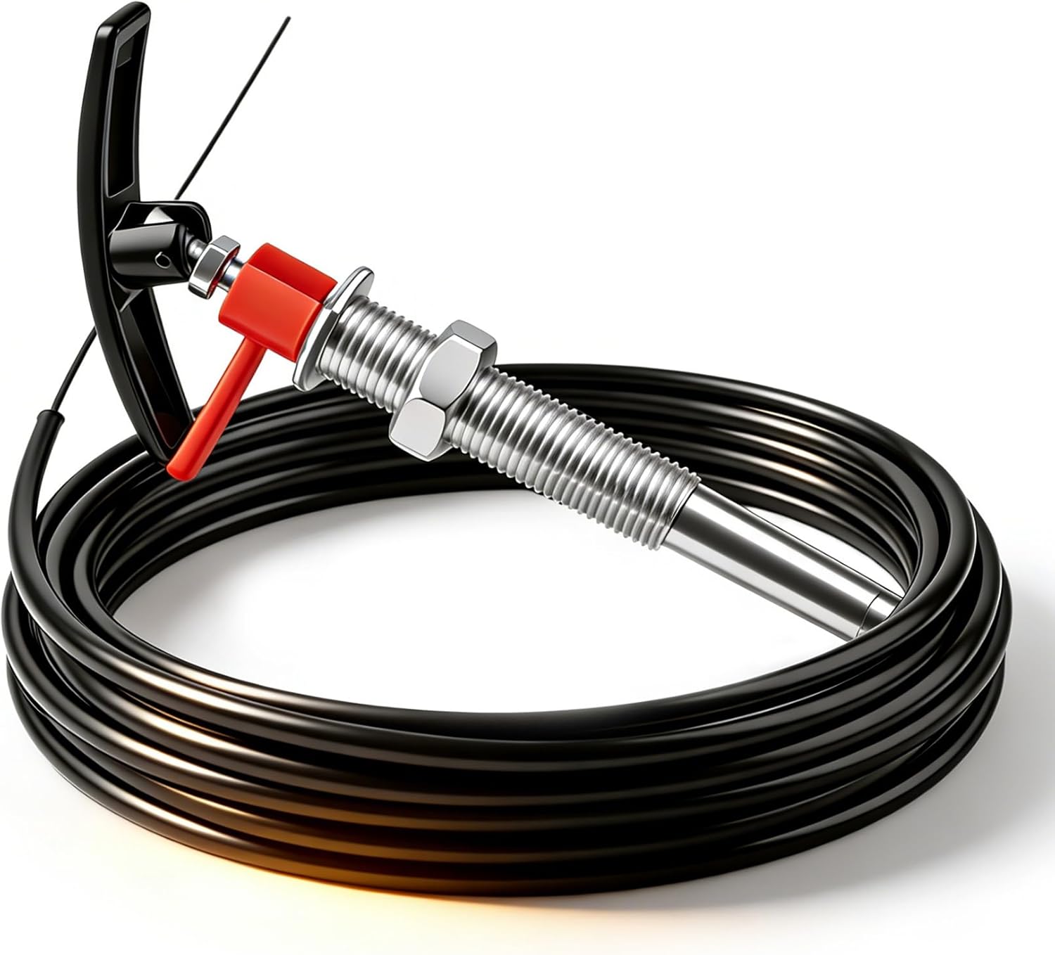 TC72PB 72 Inch Valve Control Cable with Handle, Direct Replacement for Valterra RV Sewer Hose and LeSalle Bristols Black/Gray Water Tank Valves, For RV Holding Tank and Sewer Dump Valve Applications