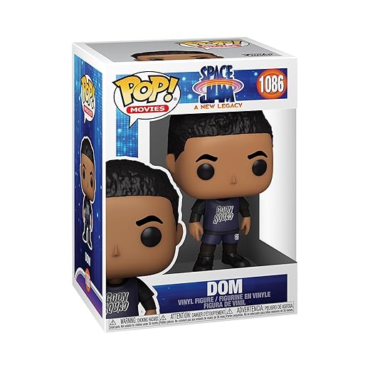 Funko Pop! Movies: Space Jam Legacy - Dom With Chase (Style May Vary)