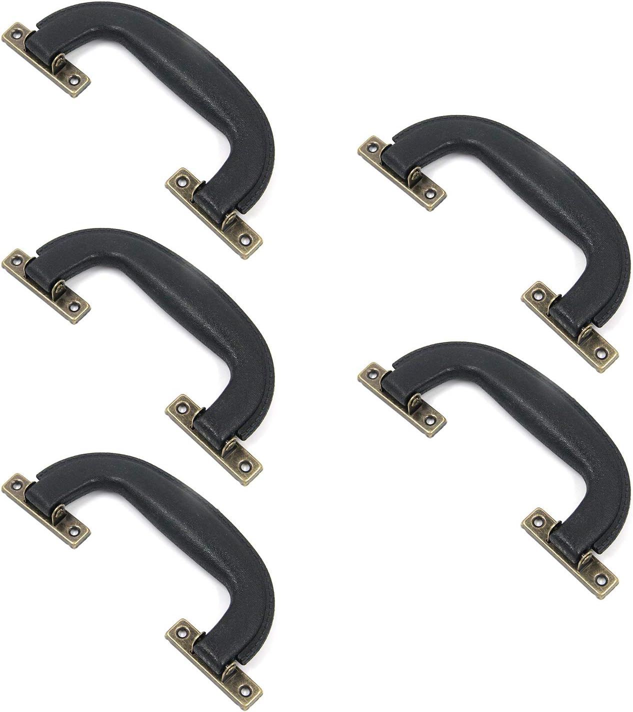 T Tulead Suitcase Pulls Black Plastic Pull Handles 150x58mm Luggage