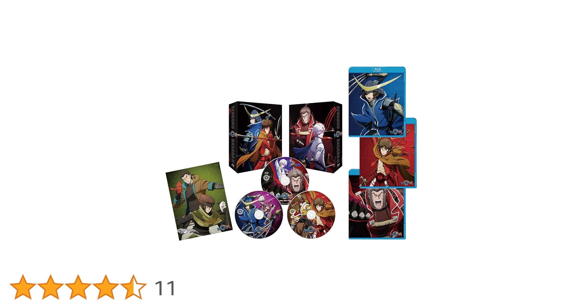 戦国コレクション　初回限定版　blu-ray 全12巻セット 戦国コレクション 初回限定版 blu-ray 全12巻セット 戦国