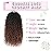 Fulcrum Goddess Locs Crochet Hair 16 Inch, 8 Packs New Faux Locs Crochet Hair for Black Women, Crochet locs with Curly Ends (16Inch (Pack of 8), 1B/4/30)