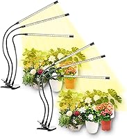 Vista 11 de bseah Luces de cultivo para plantas de interior, lámpara de crecimiento LED de espectro completo con temporizador de 3/9/12H, encendido y apagado