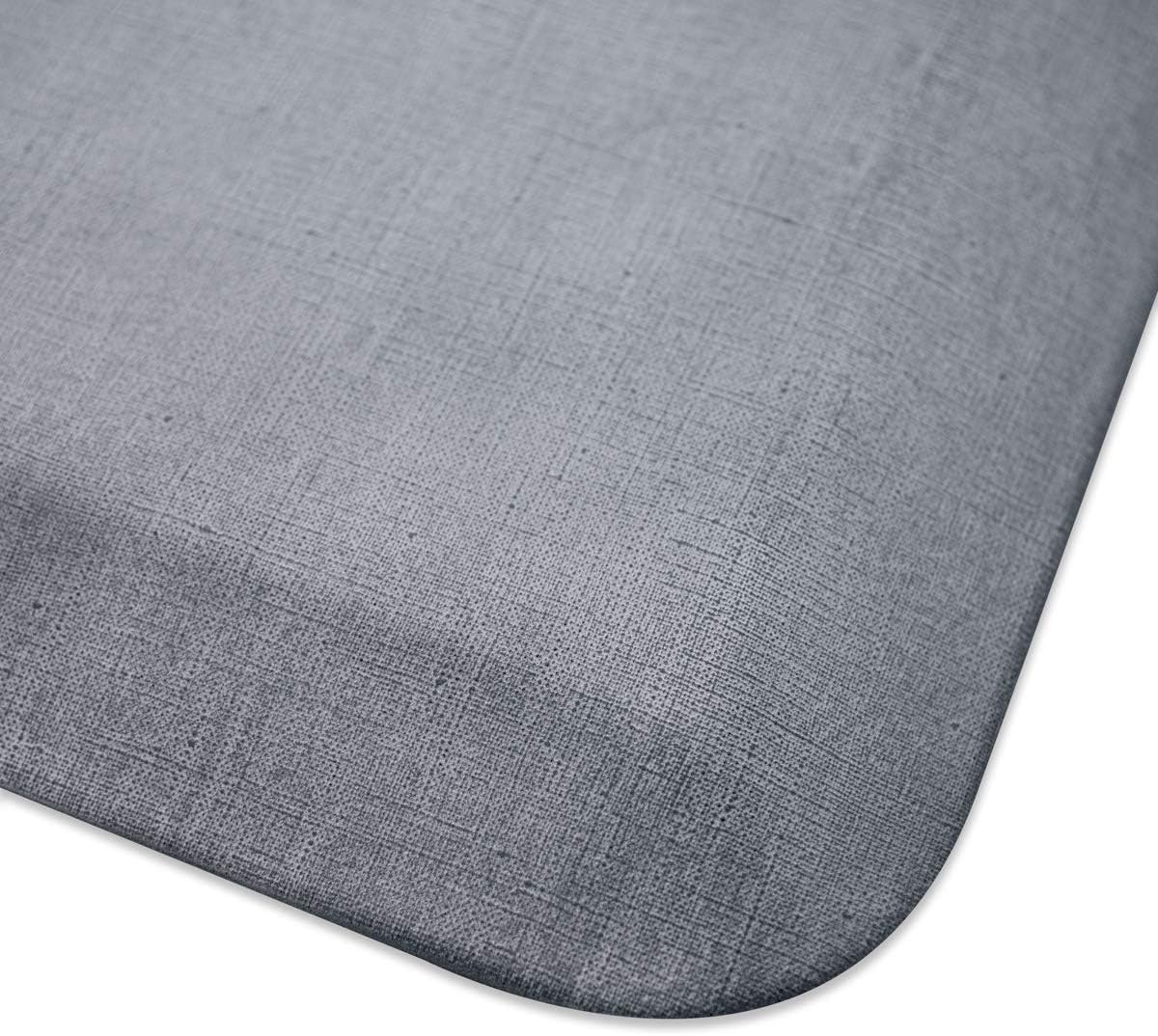Onе-Dау Sаlе: Uр tо 80% оƒƒ WellnessMats Linen 3/4 Polyurethane Anti Fatigue Floor Mat - Cushioned Comfort & Support for Home, Kitchen, Garage, Office Standing Desk - Non-Slip, Non-Toxic, Durable - 36 x 24 - Beach Glass Rеvіеw WellnessMats Linen 3/4 Polyurethane Anti Fatigue Floor Mat - Cushioned Comfort & Support for Home, Kitchen, Garage, Office Standing Desk - Non-Slip, Non-Toxic, Durable - 36 x 24 - Beach Glass
