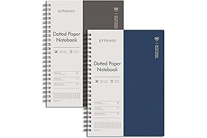 Emshoi Dotted Notebook: Unleash Creative Potential and Productivity