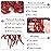 Leeven Soft Locs 36 Inch New Faux Locs Burgundy Super Long Goddess Locs Crochet Braids Hair 7 Packs Pre-looped Curly Wavy Synthetic Braiding Hair for Women BUG
