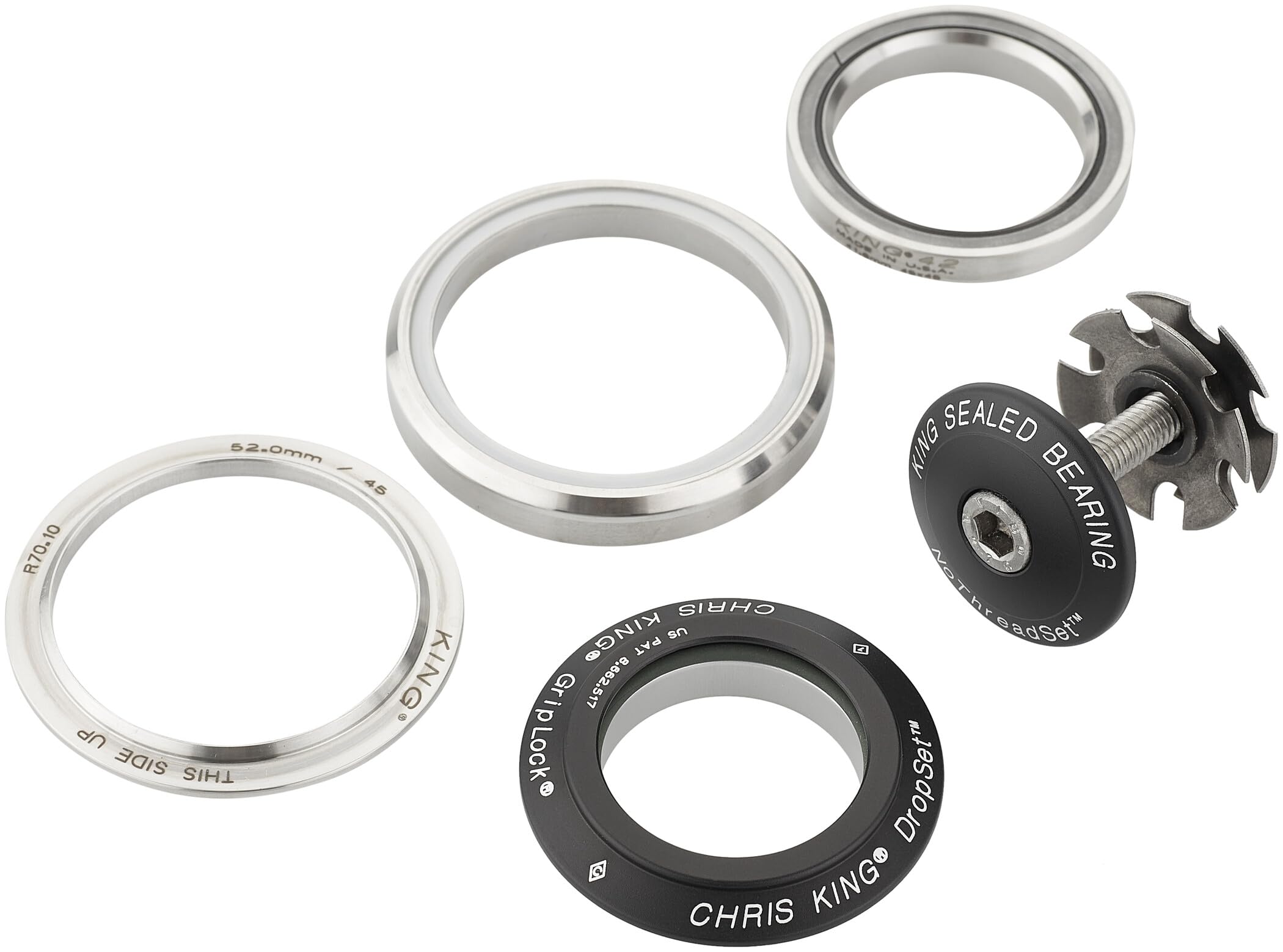 Amazon | クリスキング(Chris King) DropSet 5 Matte Jet