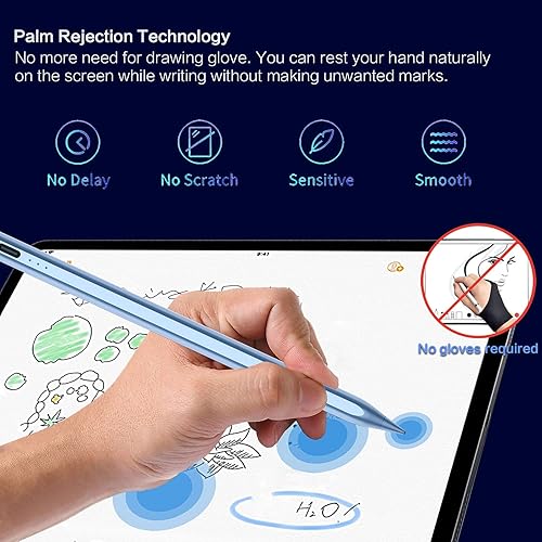 Miniatura 4 de Lápiz óptico para iPad, iPad Pencil de 2 generación para Apple iPad Pro de 1112.9 pulgadas, Apple Pen para iPad de 9 generación, iPad Mini 56 Gen,