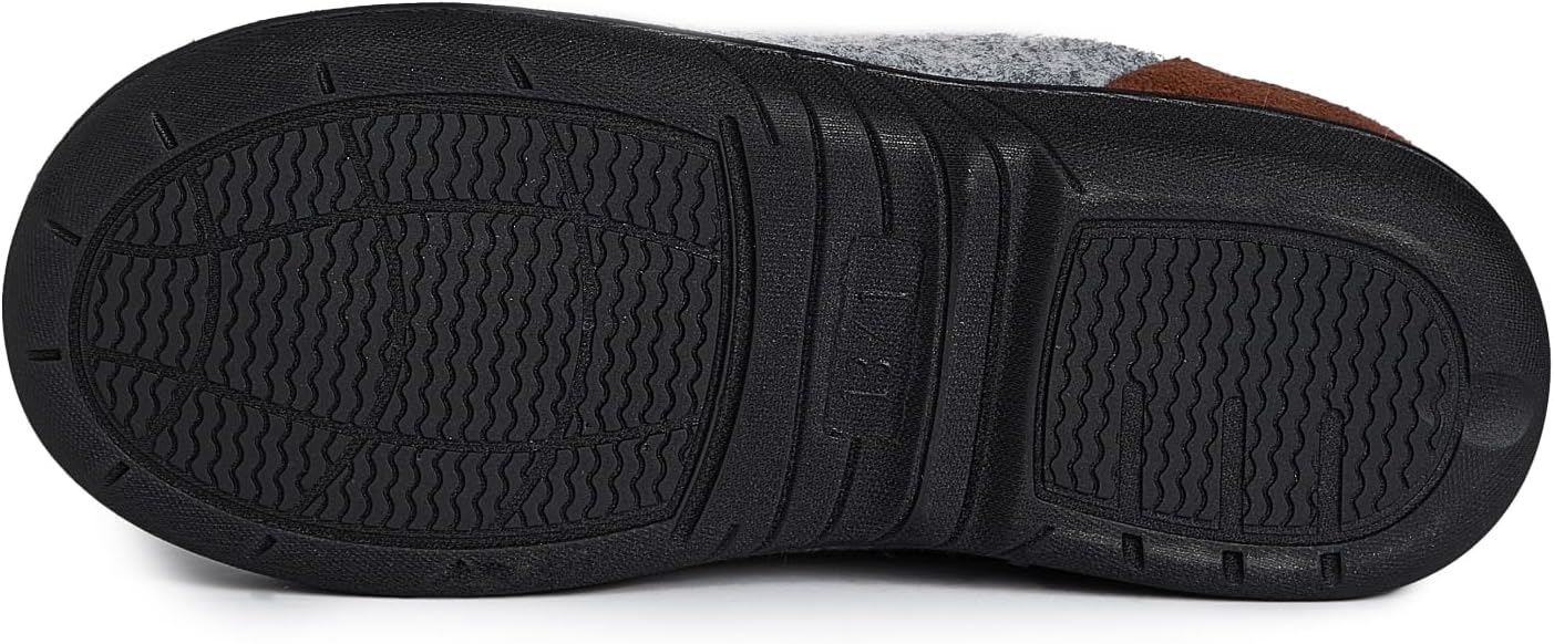 Lucky Brand Boys Micro Suede Sherpa Clog Slippers Warm Plush Lined Indoor Outdoor Slip On House Shoes Cozy Kids Winter Clogs - Image 4