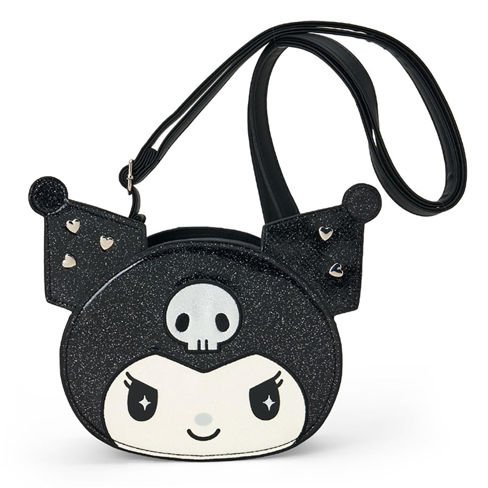 Amazon.co.jp: サンリオ(SANRIO) フェイス形ポシェット（KUROMI's