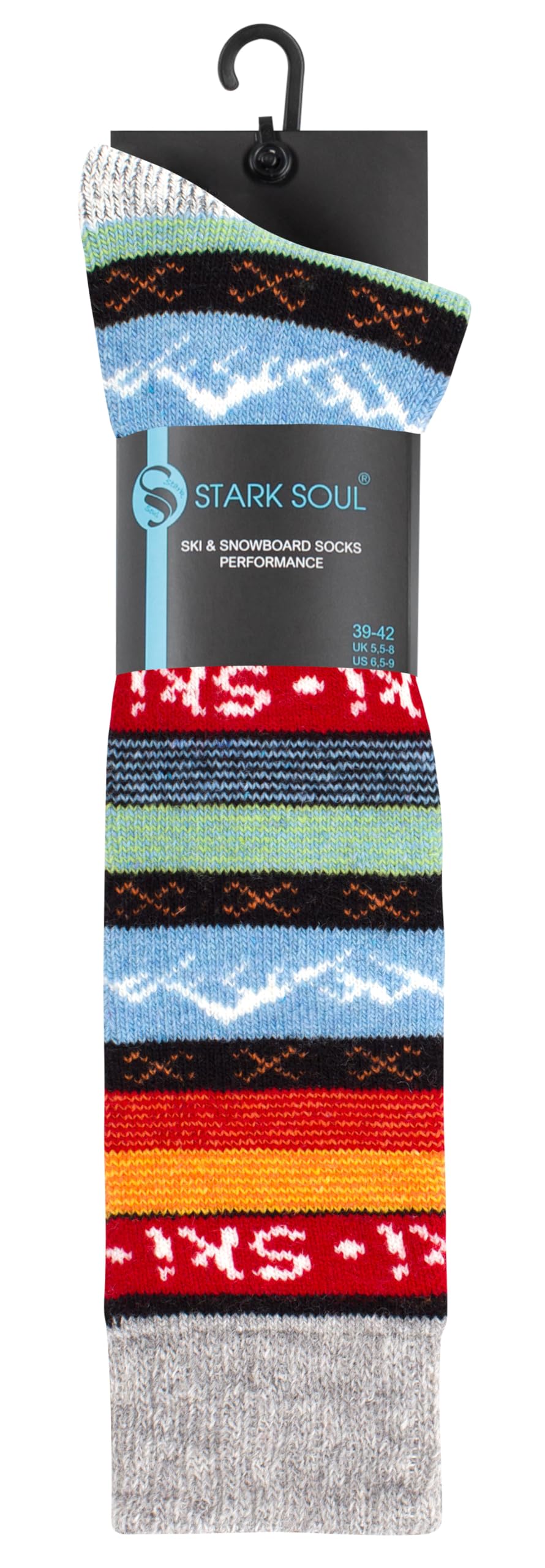 STARK SOUL Chaussettes de ski HYGGÈ avec laine - Chaussettes hautes