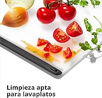 Vista 6 de OXO Good Grips - Tabla de cortar y para carvar de plástico