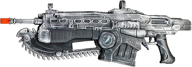 35" Foam War Rifle Gears Chainsaw Machine Sci-fi Video Game Replica Anime Costume Cosplay Prop