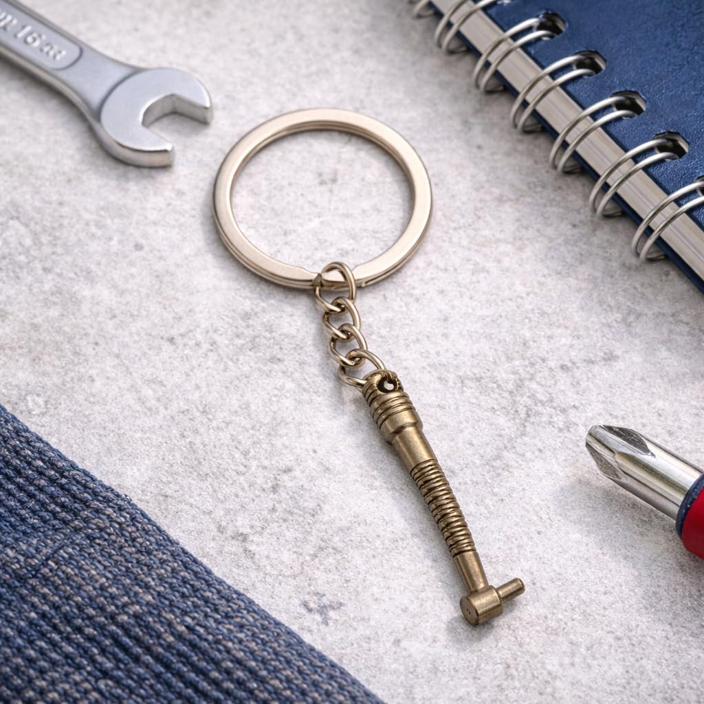 Dentist Keychain –Tooth Extractor Keychains Bag Charms for Women with Miniature Dentists Tool and Anti-Slip Handle, Funny Key Chains Gifts for Friend, Family, Girl, Boy image 3