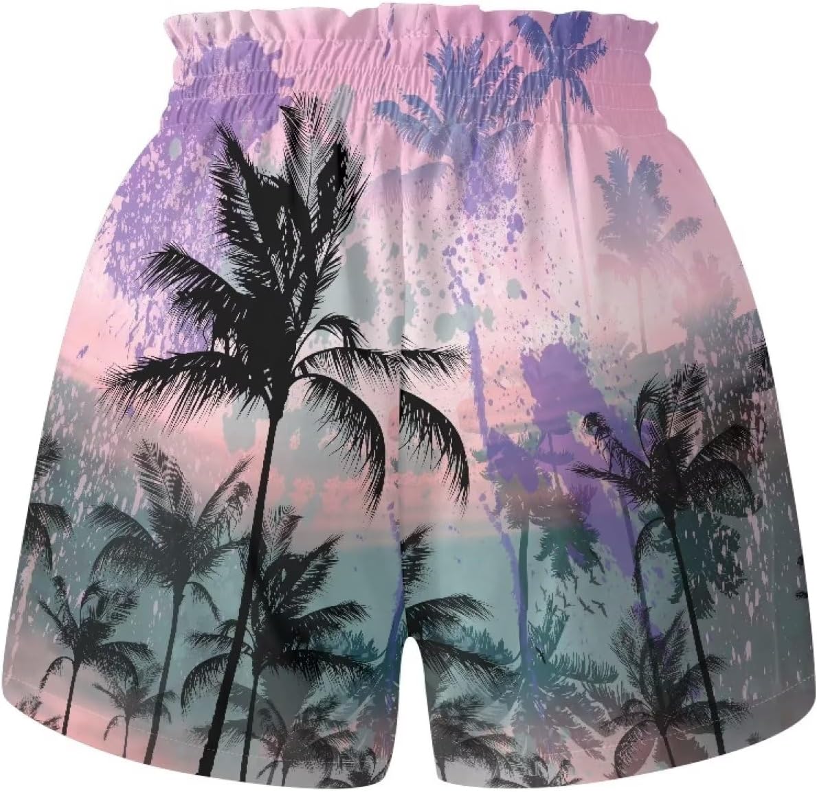 YEXIATODO Soft Comfy Activewear Lounge Shorts with Pockets for Women
