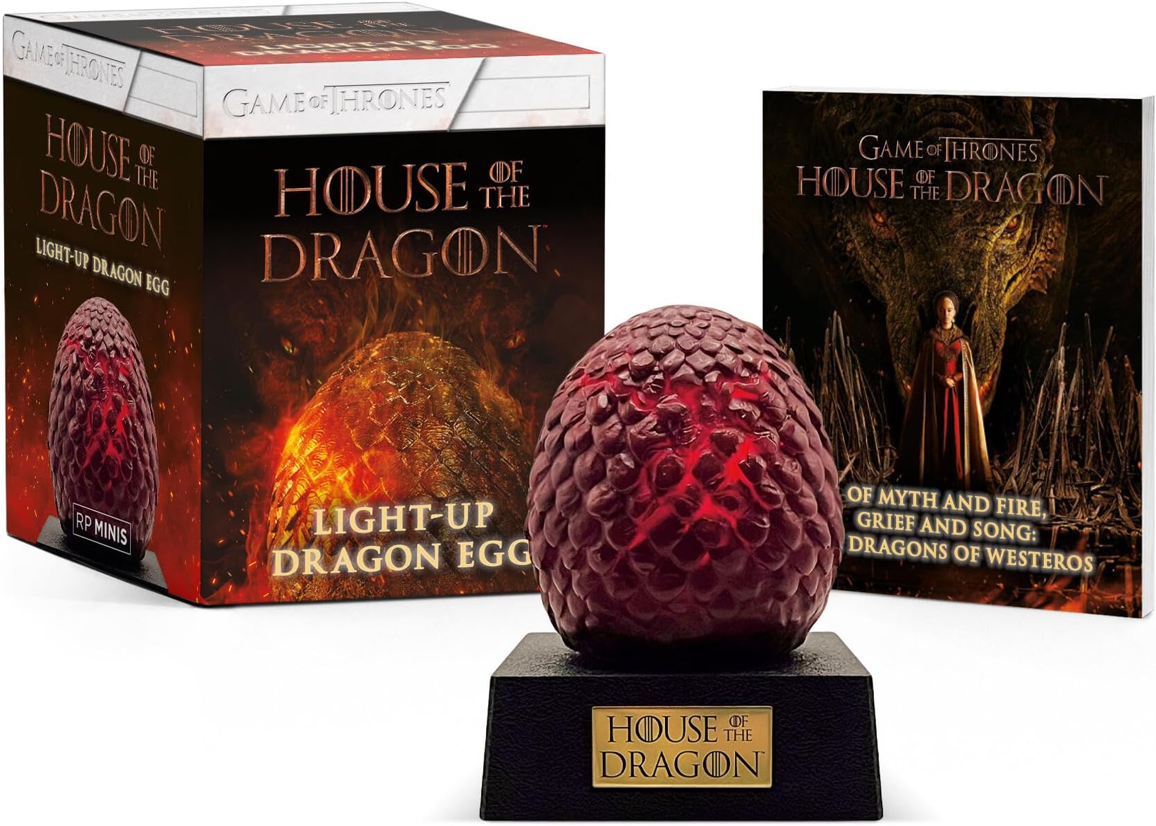 House of the Dragon: Light-Up Dragon Egg (RP Minis)