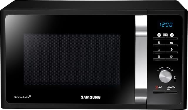 Samsung MS23F301TFK Microwave Oven, 800W, 23 Litre, Black