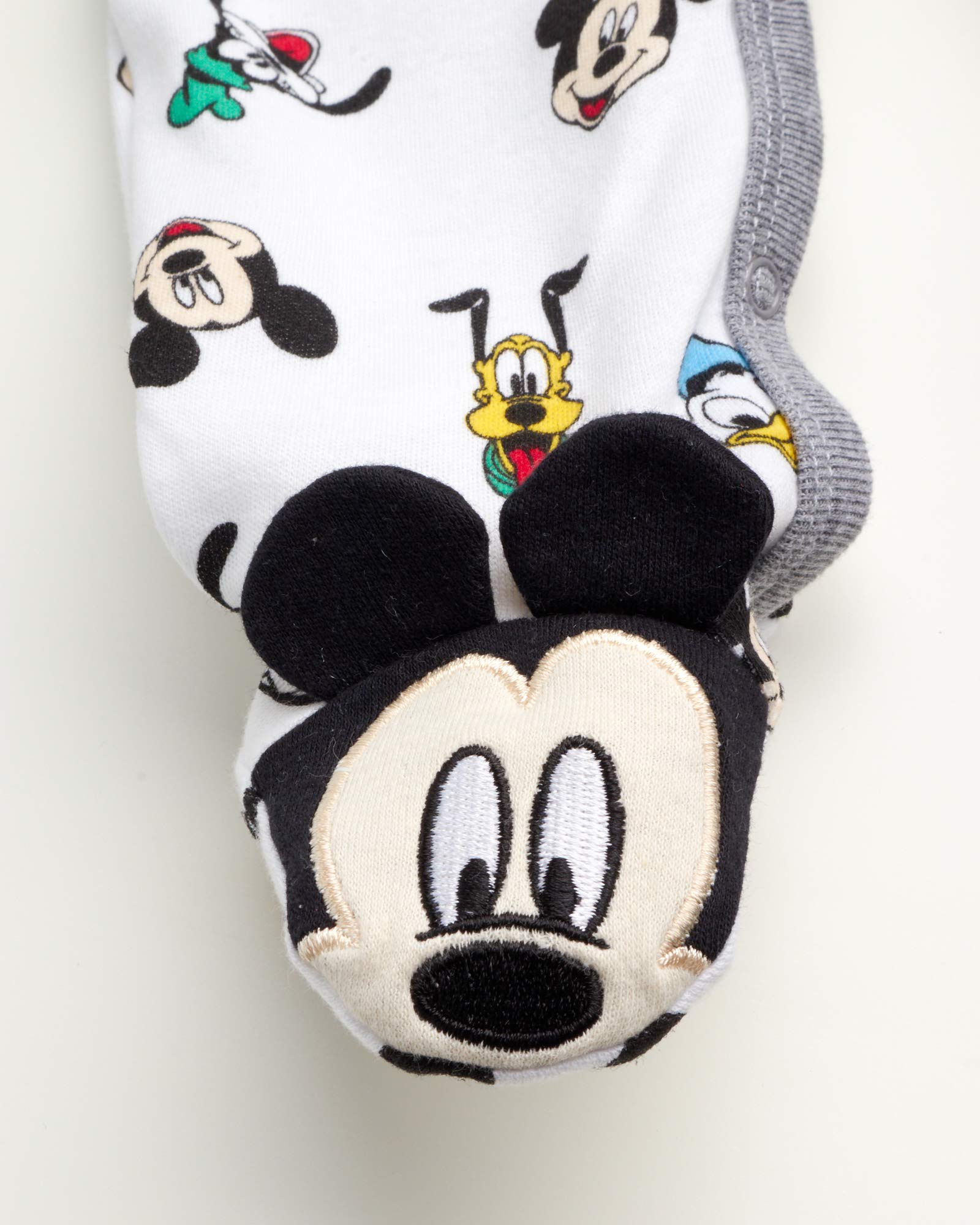 Disney Mameluco para bebé de Mickey & Friends 'Sleep N' Play – Body de pijama Footie (recién nacido/bebé)