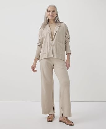 Pact Organic Cotton Women's Wide-Leg Pant